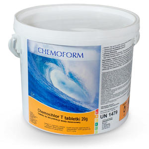 Chemochlor Tabletki Multifunkcyjne 20g chlor do basenu 5kg - 2833445877