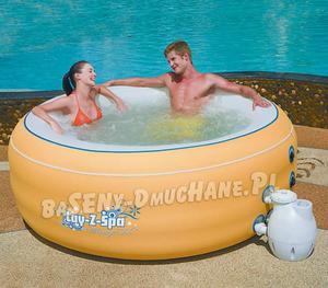 Dmuchane jacuzzi z masaem i pomp 206 x 71 cm Lay-Z Spa - 2833446244