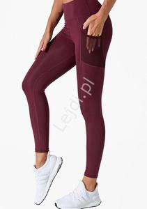 Oberynowe legginsy damskie, z przeszyciami podkrelajcymi poladki 3985 - 2860052979