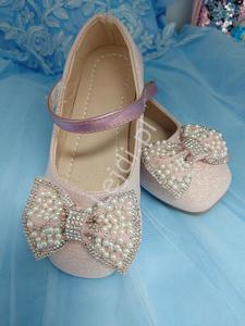 Rowe brokatowe buty na komuni, na wesele, na przyjcia. Eleganckie buciki dla dziewczynki 878 - 2874469104