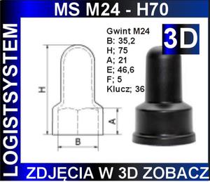 Maskownica gwintu M24-H70 Nr.382 - 2827422738