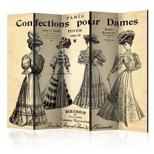 Parawan 5-czciowy - Confections pour Dames II [Room Dividers] - 2856741616