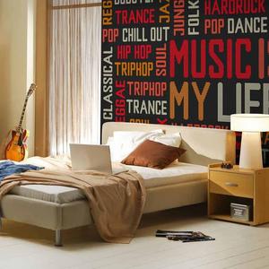 Fototapeta - Music is my life - 2856742494