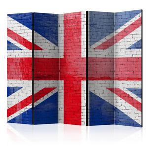 Parawan 5-czciowy - Brytyjska flaga II [Room Dividers] - 2861755169