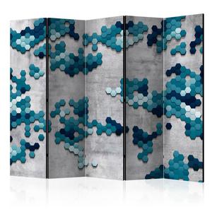 Parawan 5-czciowy - Morska ukadanka II [Room Dividers] - 2861755186