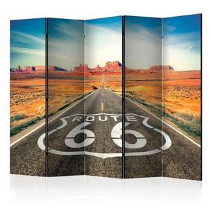 Parawan 5-czciowy - Route 66 II [Room Dividers] - 2861755679