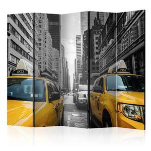 Parawan 5-czciowy - New York taxi II [Room Dividers] - 2861755685