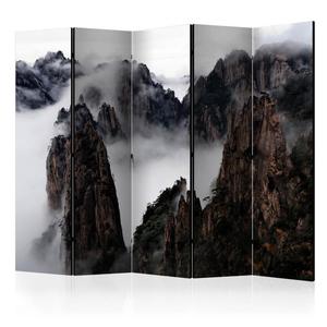 Parawan 5-czciowy - Morze Chmur, Huang Shan, Chiny II [Room Dividers] - 2861755857