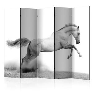 Parawan 5-czciowy - White gallop II [Room Dividers] - 2861755858