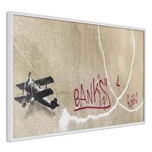 Plakat - Banksy: Love Plane - 2861758464