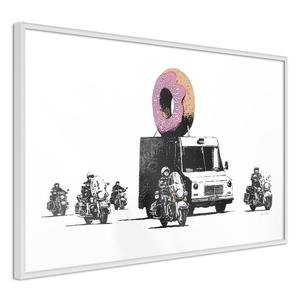 Plakat - Banksy: Donuts (Strawberry) - 2861758473