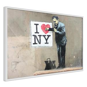 Plakat - Banksy: I Heart NY - 2861758485