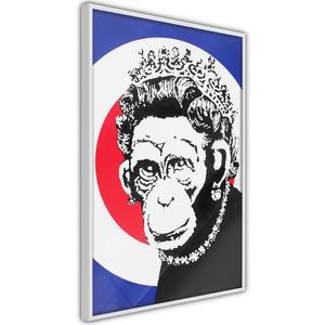 Plakat - Banksy: Monkey Queen - 2861758682