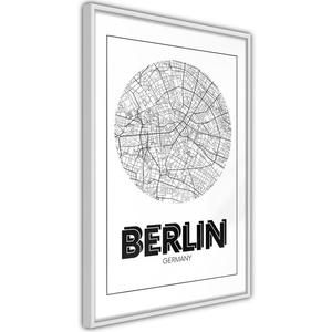 Plakat - Plan miasta: Berlin (okrgy) - 2861759457