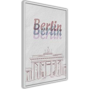 Plakat - Pastelowy Berlin - 2861759470