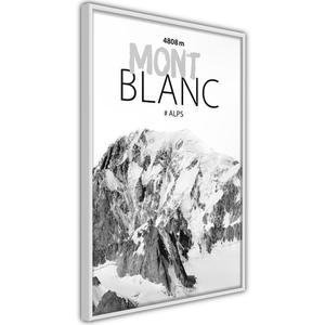 Plakat - Szczyty wiata: Mont Blanc - 2861759661
