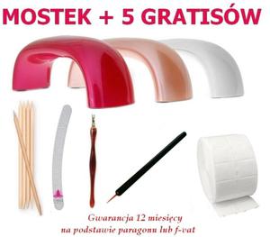 Lampa LED UV Mostek manicure hybrydowe Gratisy Z4 - 2843364228