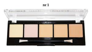 Ushas Corrective Concealer Palette! Piciokolorowy korektor nr1 - Nr 1 - 2851165574