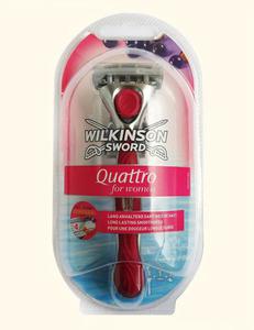 Wilkinson Quattro For Woman maszynka do golenia z czterema ostrzami