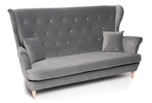 Sofa wypoczynkowa trzyosobowa w stylu skandynawskim - 2867983449