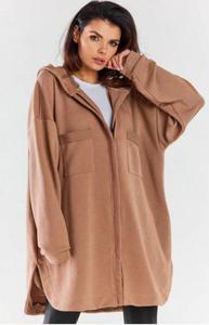 Bluza damska oversize z kapturem beowa M281 - 2868736706