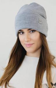 Kamea Sally czapka beanie damska szara - 2876298895