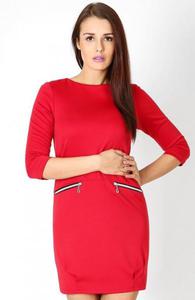 Vera Fashion Oxana sukienka czerwona - 2832257734