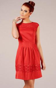 Vera Fashion Chiara sukienka czerwona - 2832253959