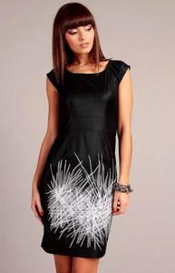 Vera Fashion Denise sukienka czarna - 2832253960