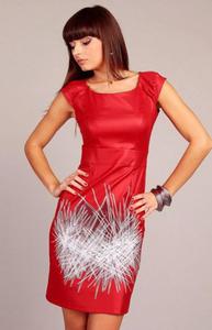 Vera Fashion Denise sukienka czerwona - 2832253961