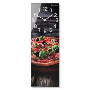 Zegar szklany prostoktny Pizza Italiana - 2867662338