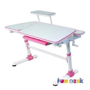 Biurko z regulacj Invito Pink Fun Desk - Rowy - 2850378849