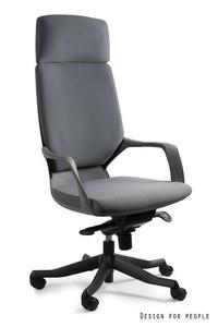 Fotel ergonomiczny Apollo czarny Unique - Czarny - 2850378867