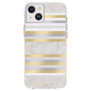 Case-Mate Pearl Stripes MagSafe - Etui iPhone 14 Plus zdobione mas perow (Pearl Stripes) - 2872303856