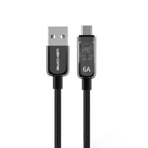 Wekome WDC-180 Vanguard Series - Kabel poczeniowy USB-A do USB-C Fast Charging 1 m (Czarny) - 2874860626