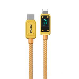 Wekome WDC-08 Vanguard Series - Kabel poczeniowy USB-C do Lightning Fast Charging PD 20W 1 m (Zoty) - 2876155792