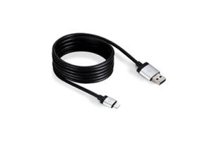 Kabel JustMobile DC-168 AluCable Lightning aluminiowy 1.5m - 2822374314