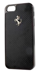 Ferrari GT Carbon Hard Case Etui iPhone 5 / 5s (czarny) - 2822374316