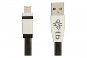 TB Kabel Lightning - USB 1m czarny certyfikat MFi - 2836869792