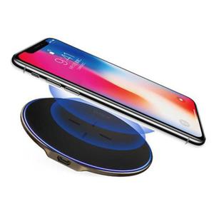 X-DORIA PEBBLE WIRELESS CHARGER - Uniwersalna Aluminiowa adowarka Indukcyjna 10W QI (czarny) - 2862391312