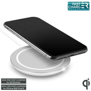 PURO FAST WIRELESS CHARGING STATION QI - Uniwersalna Stacja Bezprzewodowa USB-C z adowaniem Indukcyjnym QI 9V / 1.1A - 10 W (biay) - 2862391315