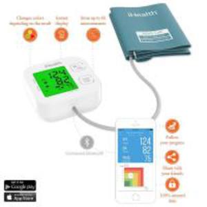 IHEALTH TRACK CONNECTED BLOOD PRESSURE MONITOR - BEZPRZEWODOWY CINIENIOMIERZ NARAMIENNY IOS/ANDROID - 2866629737