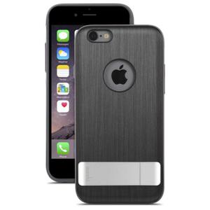 Moshi iGlaze Kameleon - Etui hardshell z podstawk iPhone 6s Plus / iPhone 6 Plus (Steel Black) - 2862391643