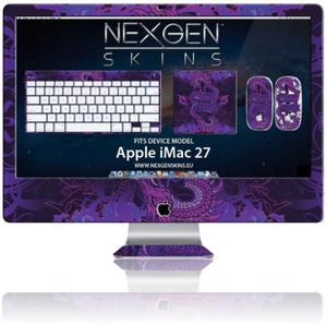 Nexgen Skins - Zestaw skrek na obudow z efektem 3D iMac 27" (Serpentine 3D) - 2862392002