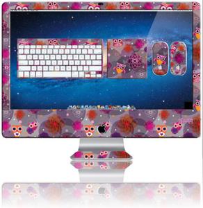 Nexgen Skins - Zestaw skrek na obudow z efektem 3D iMac 27" (Owlettes 3D) - 2862392003