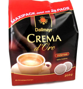 Kawa Senseo Dallmayr Crema d'Oro intensa 28 pads - 2823034783