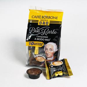 Don Carlo Borbone Oro kapsuki do Lavazza A Modo Mio 10 szt - 2862505163