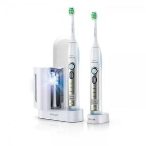 Philips SONICARE FlexCare HX6932/36 - PROMOCYJNY ZESTAW dwch szczoteczek sonicznych z sanitizerem UV - 2847218267