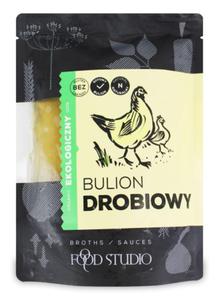 BULION DROBIOWY W PYNIE BEZGLUTENOWY BIO 350 ml - FOOD STUDIO - 2860538812