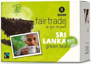 HERBATA ZIELONA EKSPRESOWA FAIR TRADE BIO (20 x 1,8 g) 36 g - OXFAM - 2860538891